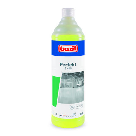 Buzil Perfekt G 440 butelka 1l. dla przemysłu, czyszczenie intensywne, odtłuszczanie BHF