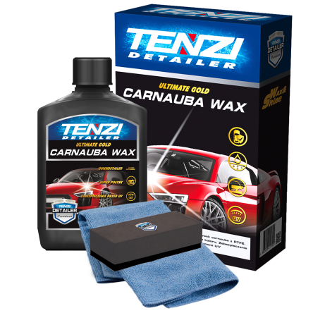 CARNAUBA WAX Tenzi Auto Detailer 300 ml. + aplikator + mikrofibra BHF