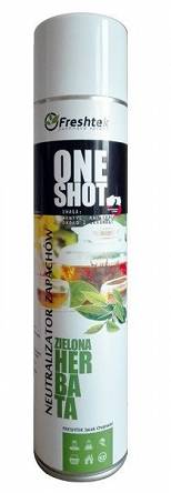 One Shot - Odświeżacz - Zielona Herbata 600ml neutralizator BHF