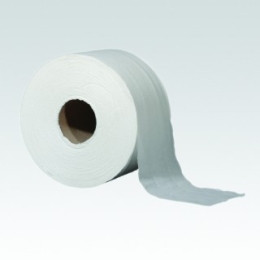 Papier Toaletowy JUMBO 19 cm, biały makulaturowy ( 12 rolek )