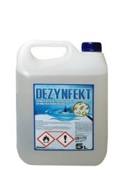 Dezynfekt płyn do dezynfekcji powierzchni wirusobójczy na alkoholu 70%  5l. cytrusowy Michor