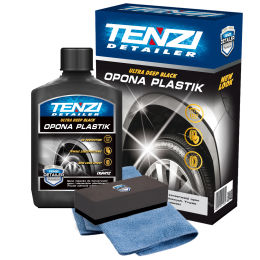 OPONA PLASTIK KONSERWACJA Tenzi Auto Detailer 300 ml. + aplikator + mikrofibra